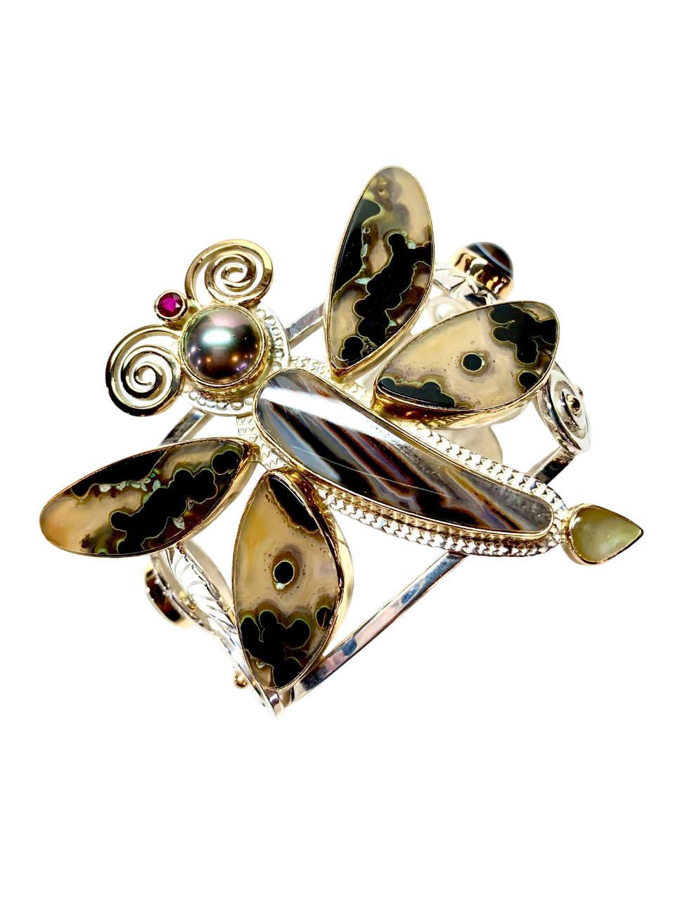 Butterfly cuff bracelet-Jewelry-Victoria Adams-Sorrel Sky Gallery