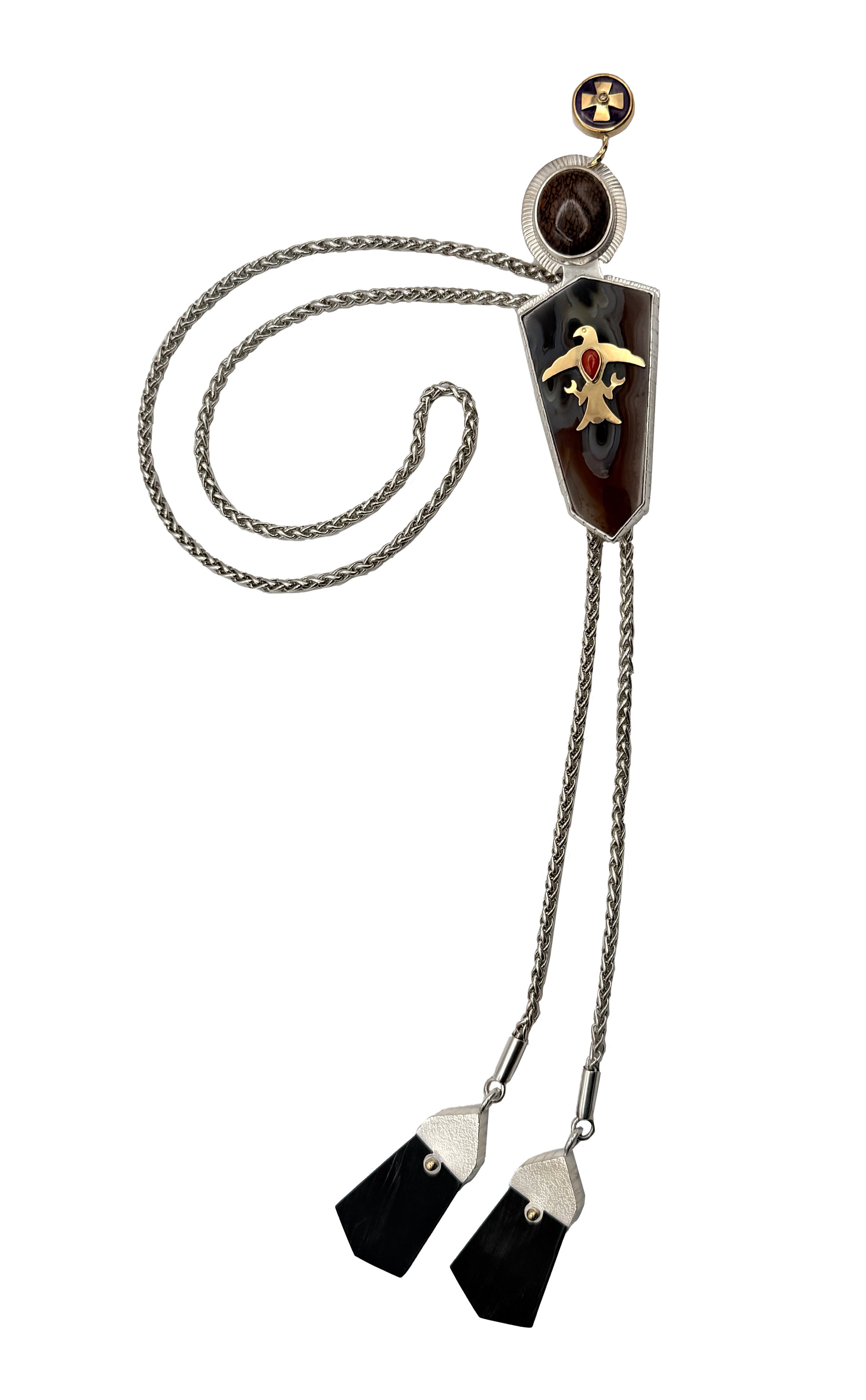 Morning Star Bolo Tie-Jewelry-Victoria Adams-Sorrel Sky Gallery