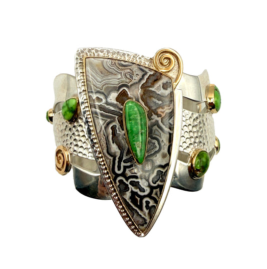 River Design Cuff-Jewelry-Victoria Adams-Sorrel Sky Gallery