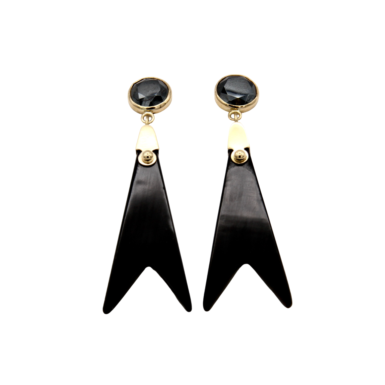 Swallow Tail Earrings-Jewelry-Victoria Adams-Sorrel Sky Gallery