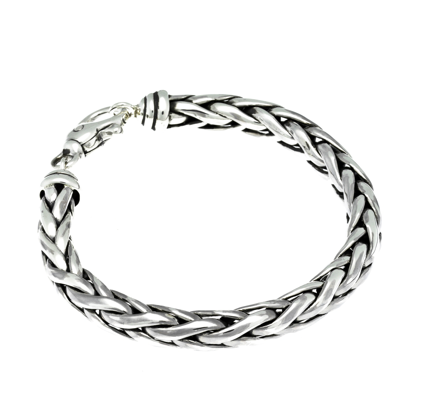 9mm Woven Chain Bracelet-Jewelry-Zina Sterling-Sorrel Sky Gallery
