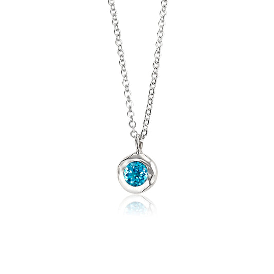 Blue Topaz Ripple Pendant-Jewelry-Zina Sterling-Sorrel Sky Gallery