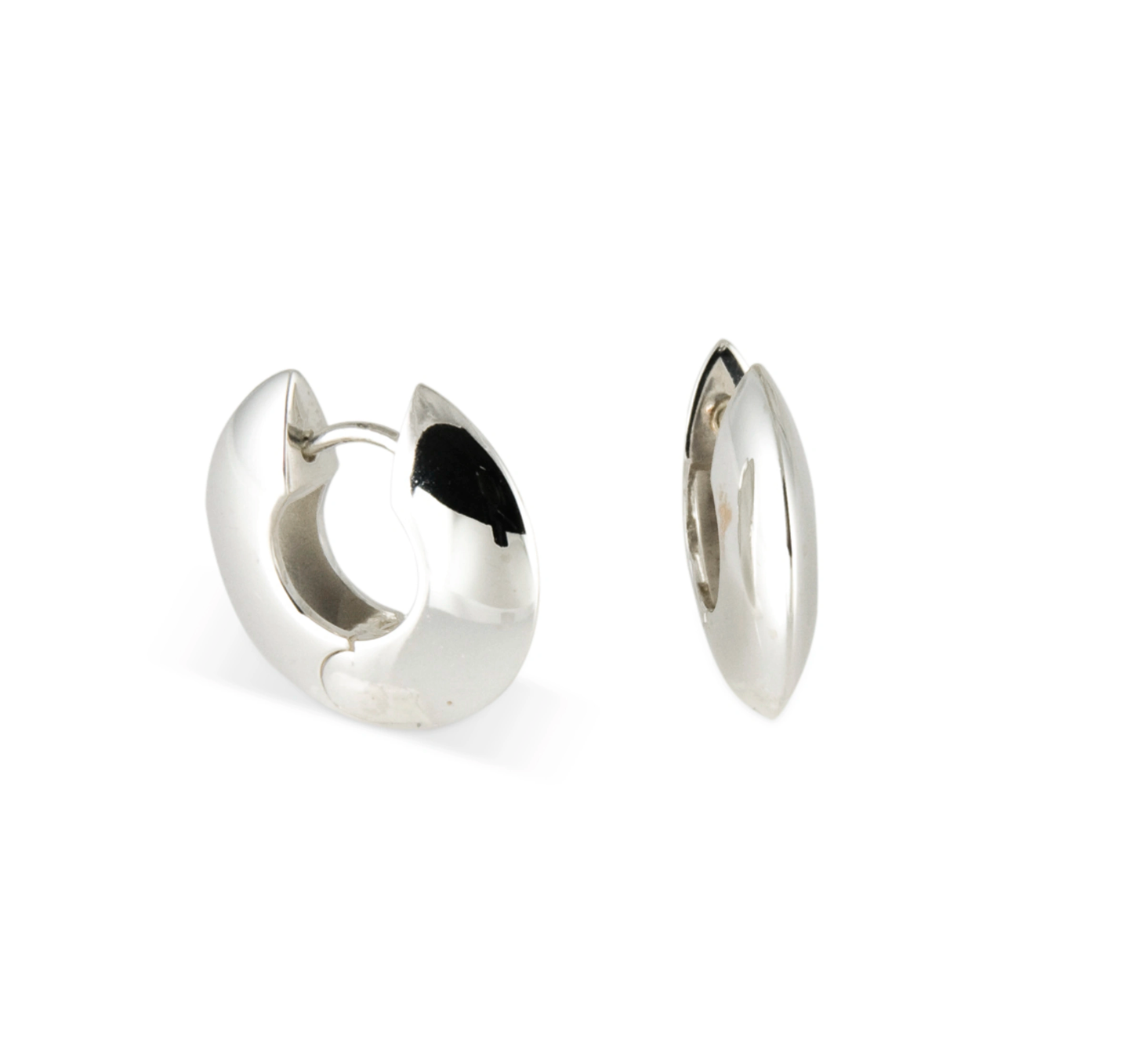 Loop Snap Hoop Earrings-Jewelry-Zina Sterling-Sorrel Sky Gallery