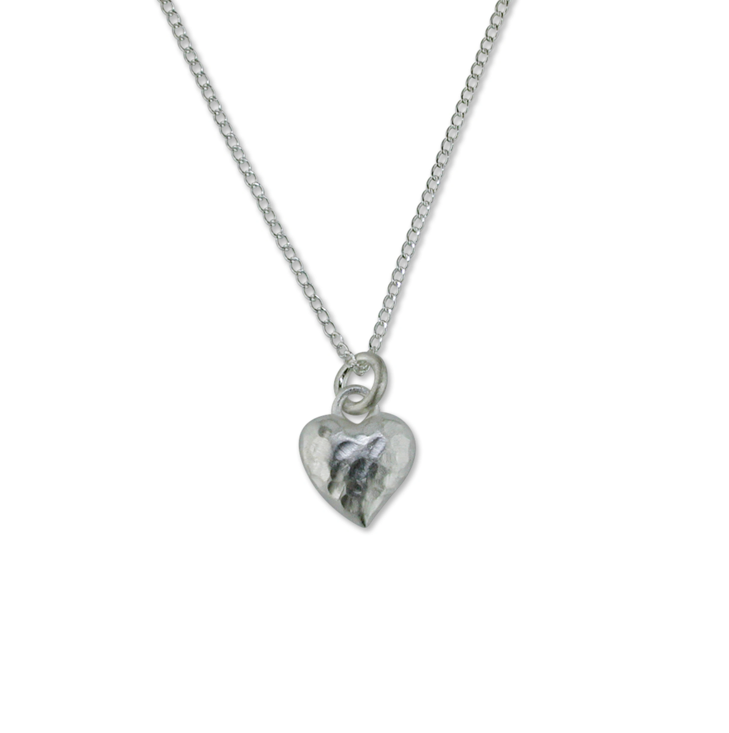 Ripples Heart On Chain Pendant-Jewelry-Zina Sterling-Sorrel Sky Gallery