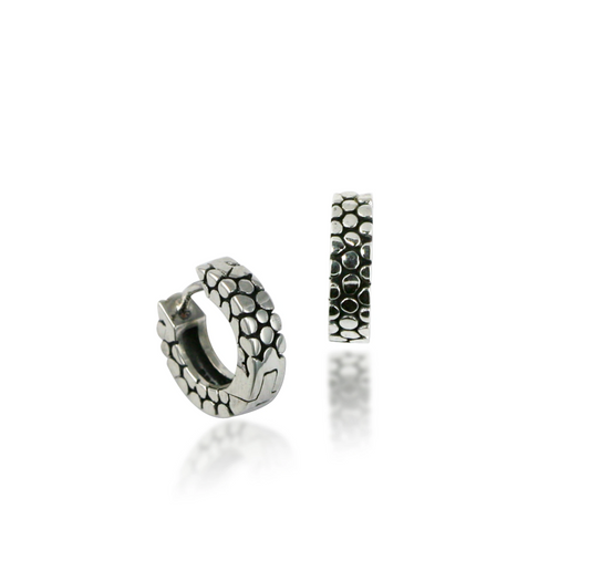 Stingray Snap Hoop Earrings-Jewelry-Zina Sterling-Sorrel Sky Gallery