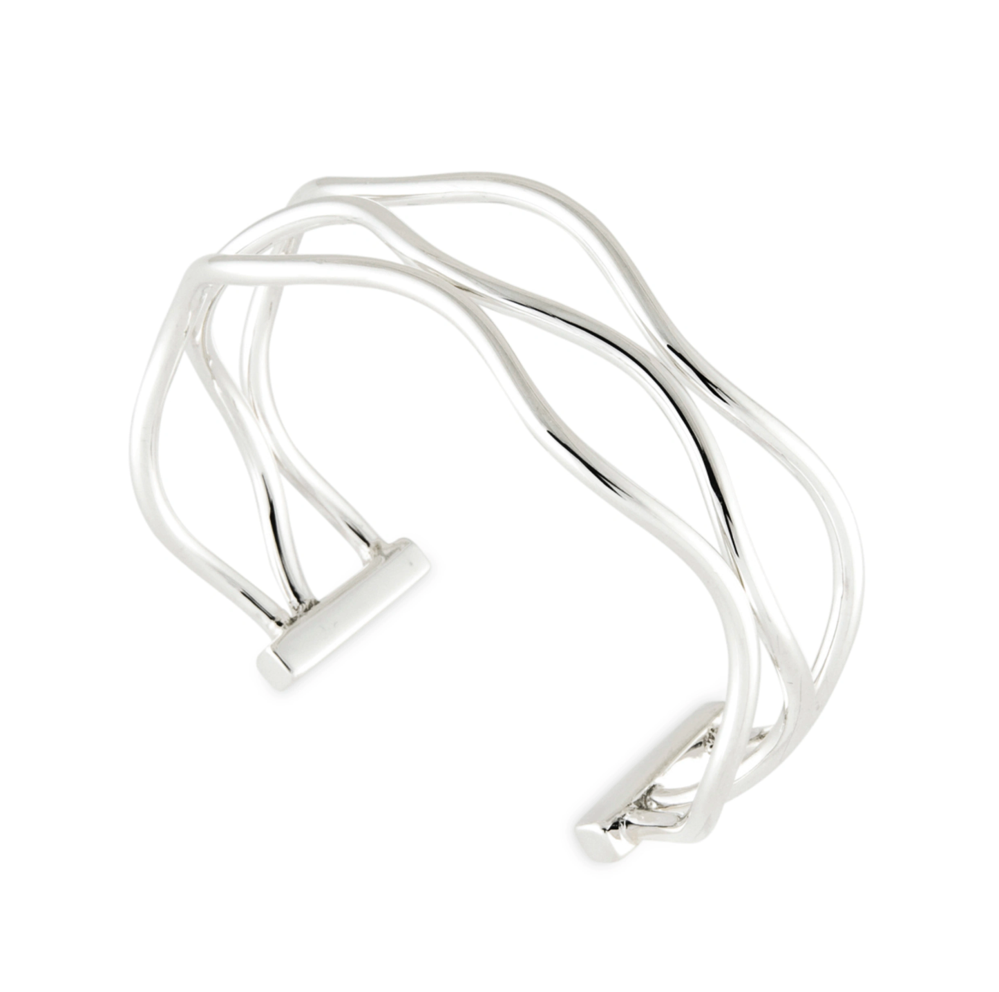 Thin Wired Cuff Bracelet-Jewelry-Zina Sterling-Sorrel Sky Gallery