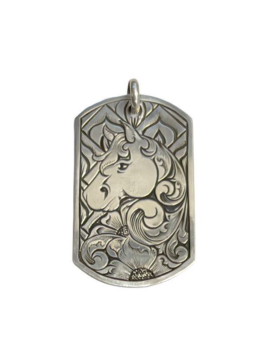 Horse Tag Pendant-Jewelry-Shane Hendren-Sorrel Sky Gallery