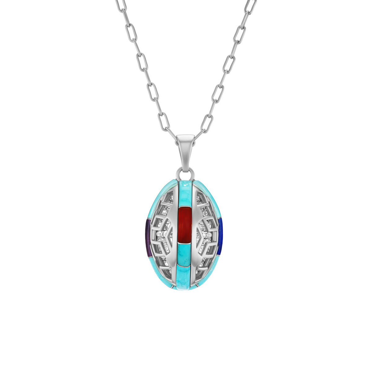 Bell Flakes Pendant-Jewelry-Nighthorse-Sorrel Sky Gallery