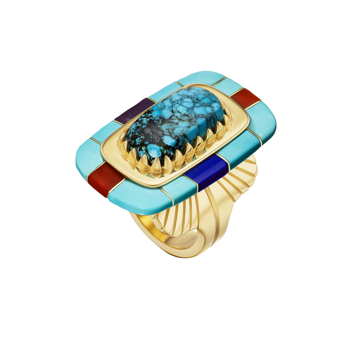 Sunburst Ring-Jewelry-Nighthorse-Sorrel Sky Gallery