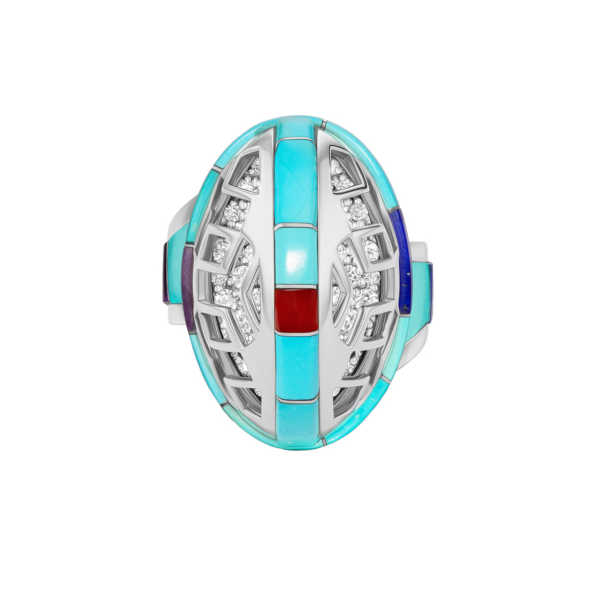 Bell Flakes Ring-Jewelry-Nighthorse-Sorrel Sky Gallery
