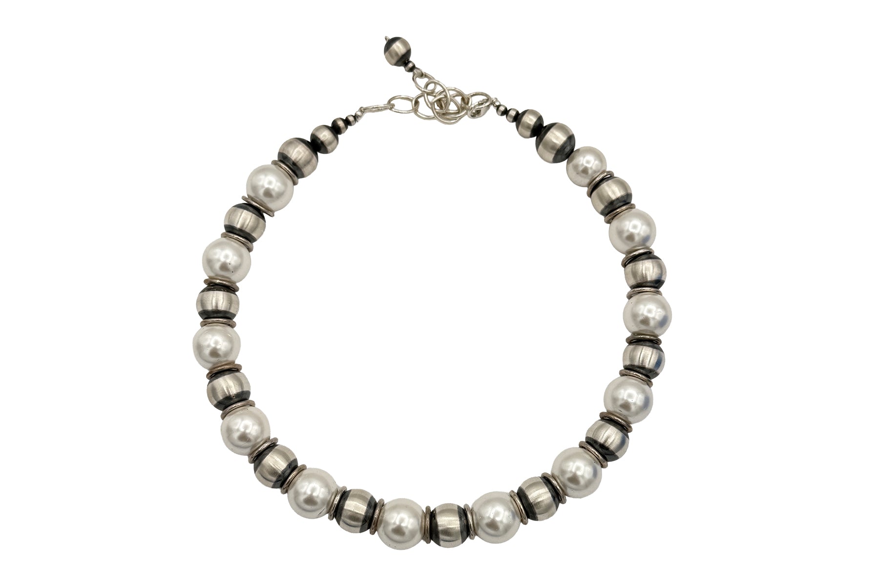 Pearl Baca Bead Necklace-Jewelry-Maria Goler Baca-Sorrel Sky Gallery