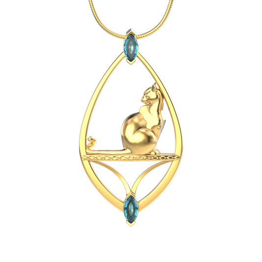 Fe-Lion Pendant-Jewelry-Tim Cherry-Sorrel Sky Gallery