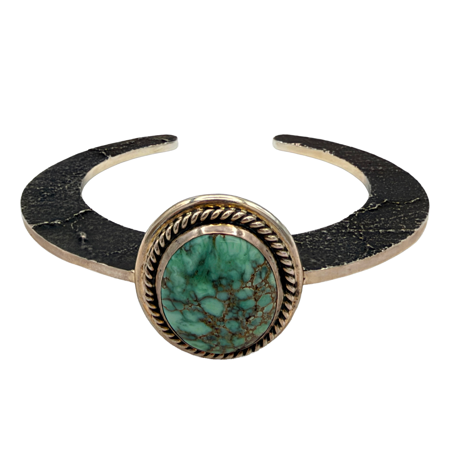 Tufa Cast New Lander Turquoise Cuff