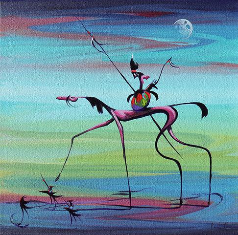 The Last Bird-Painting-Arlene LaDell Hayes-Sorrel Sky Gallery