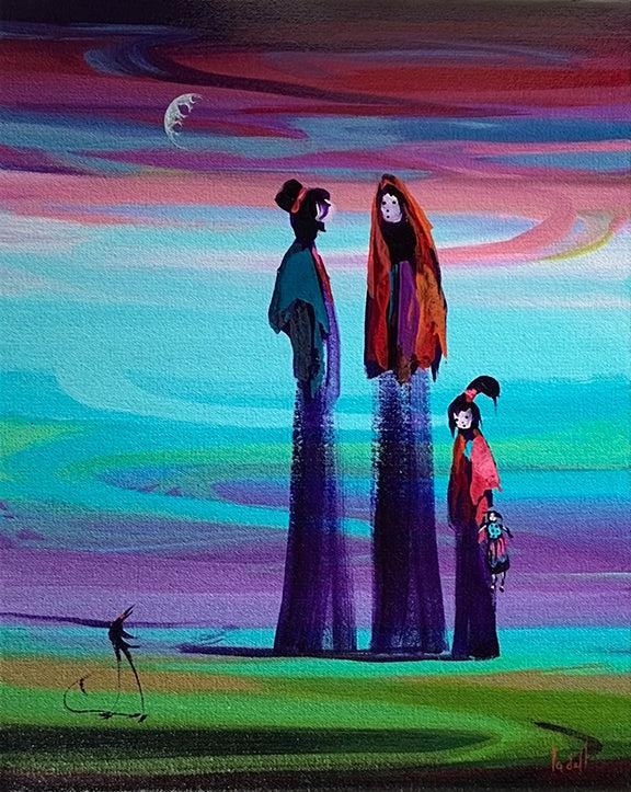 The Messenger-Painting-Arlene LaDell Hayes-Sorrel Sky Gallery