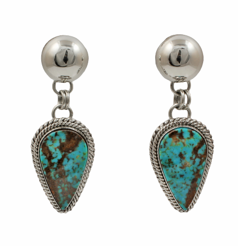 Mineral Park Turquoise Drop Earrings