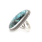 Morenci Turquoise Ring-Jewelry-Artie Yellowhorse-Sorrel Sky Gallery