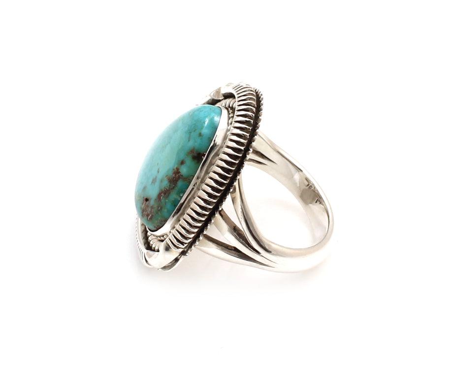 Royston Turquoise Ring-Jewelry-Artie Yellowhorse-Sorrel Sky Gallery