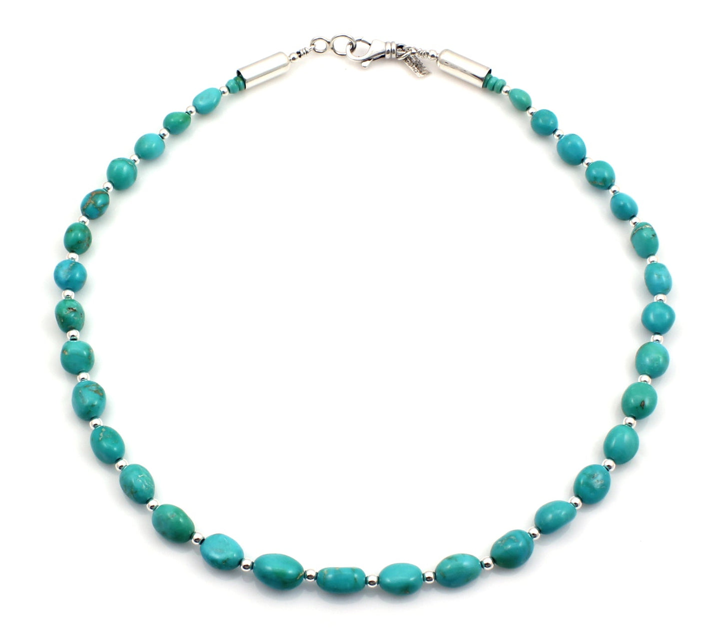 Sonoran Gold Turquoise Single Strand Necklace-Jewelry-Artie Yellowhorse-Sorrel Sky Gallery