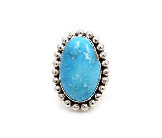 Sonoran Rose Turquoise Ring-Jewelry-Artie Yellowhorse-Sorrel Sky Gallery