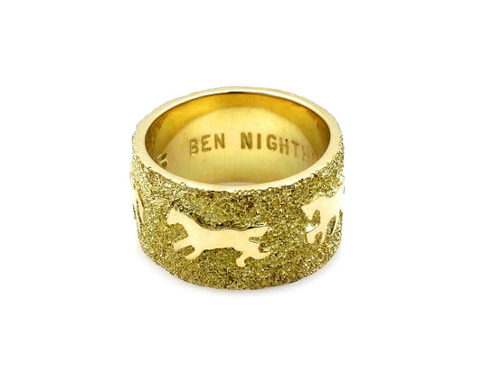 Horse Wedding Ring-Jewelry-Ben Nighthorse-Sorrel Sky Gallery