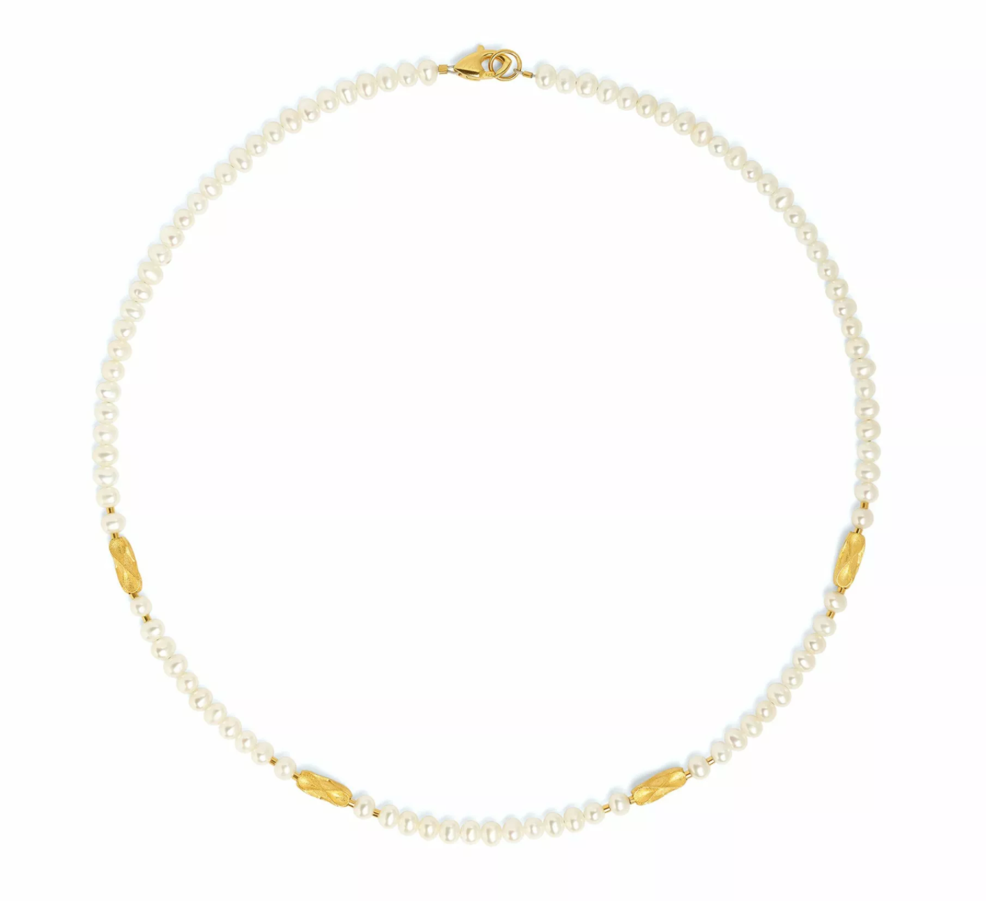 Freshwater Pearl Inquatro Necklace-Jewelry-Bernd Wolf-Sorrel Sky Gallery