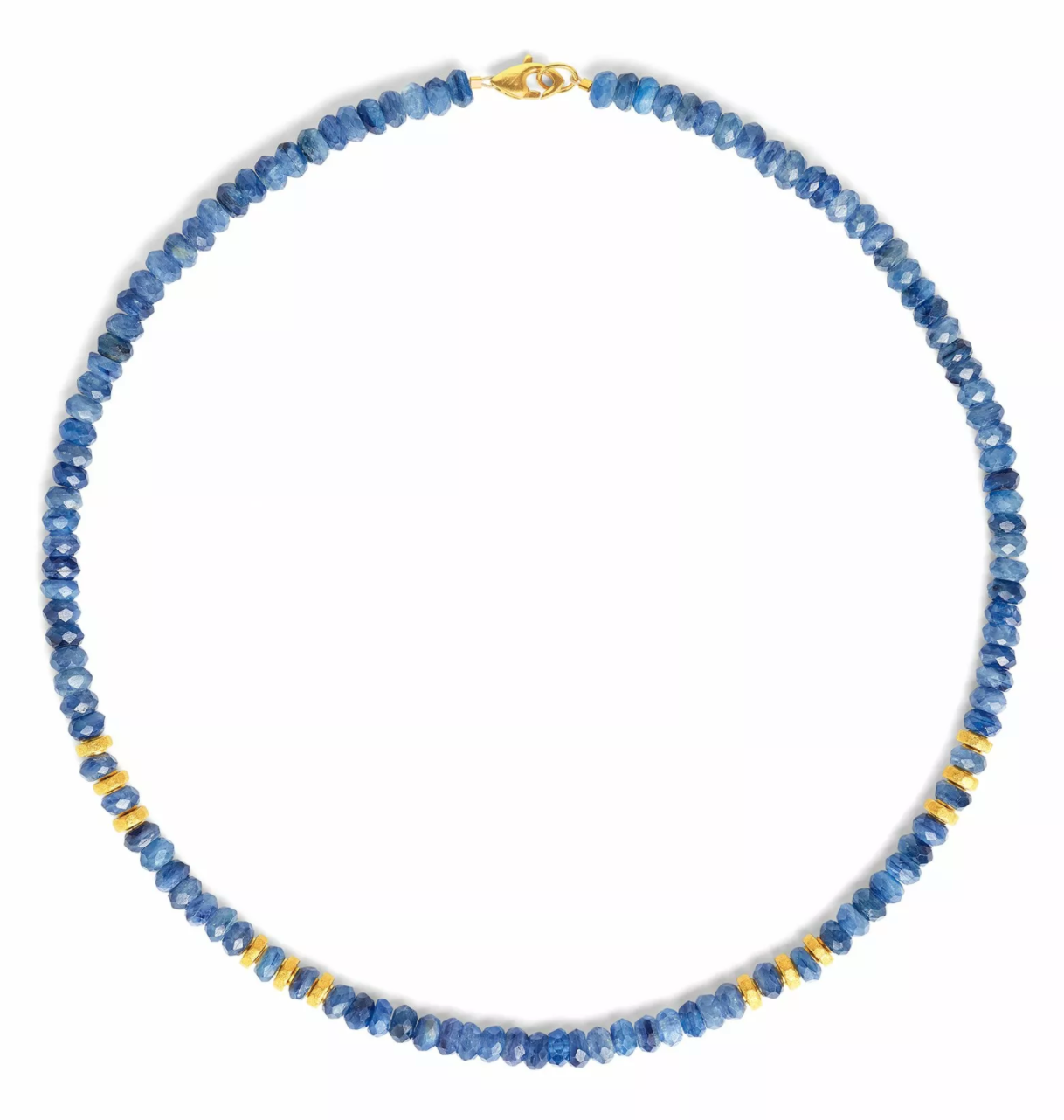Kyanite Fanias Necklace-Jewelry-Bernd Wolf-Sorrel Sky Gallery
