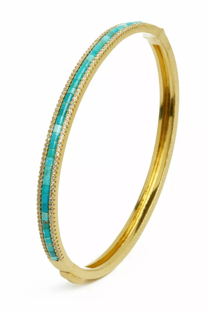 Turquoise Abandi Bracelet-Jewelry-Bernd Wolf-Sorrel Sky Gallery