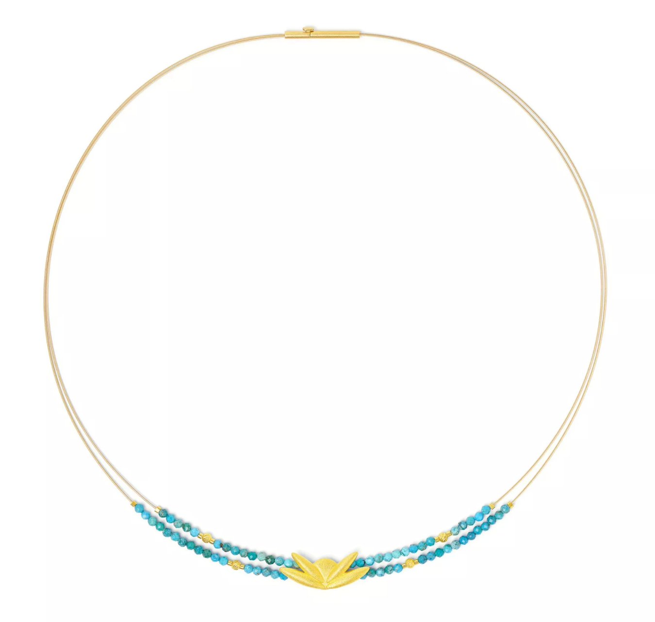 Turquoise Venesio Necklace-Jewelry-Bernd Wolf-Sorrel Sky Gallery