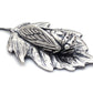 Silver Cicada on Leaf-Jewelry-Bryce Pettit-Sorrel Sky Gallery