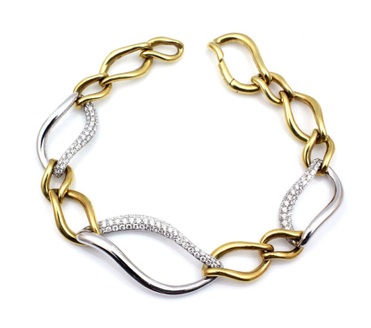 18k Gold Panther Bracelet