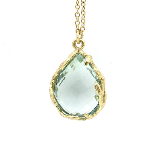 Green Amethyst Large Boscoe Necklace
