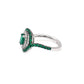 Oblong Emerald Ring-Jewelry-Cherie Dori-Sorrel Sky Gallery
