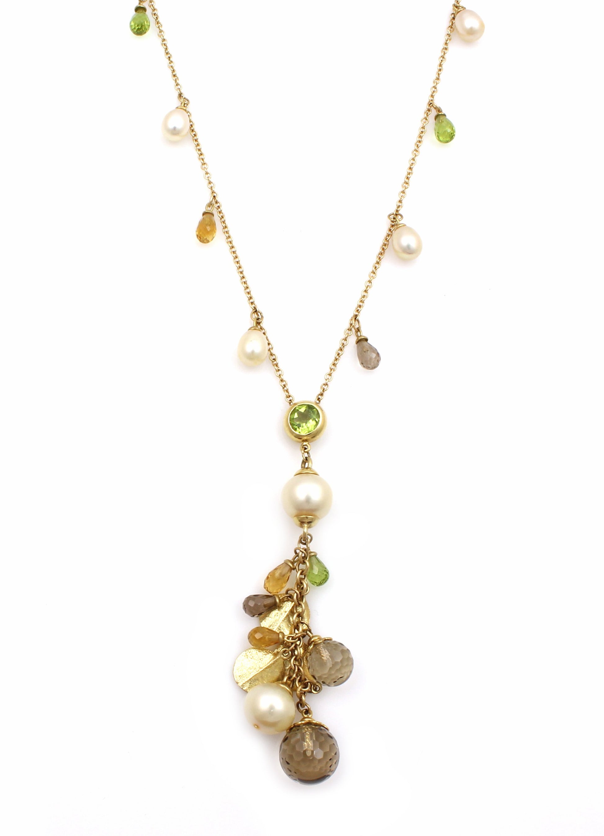 Earth Tone Necklace-jewelry-Cherie Dori-Sorrel Sky Gallery