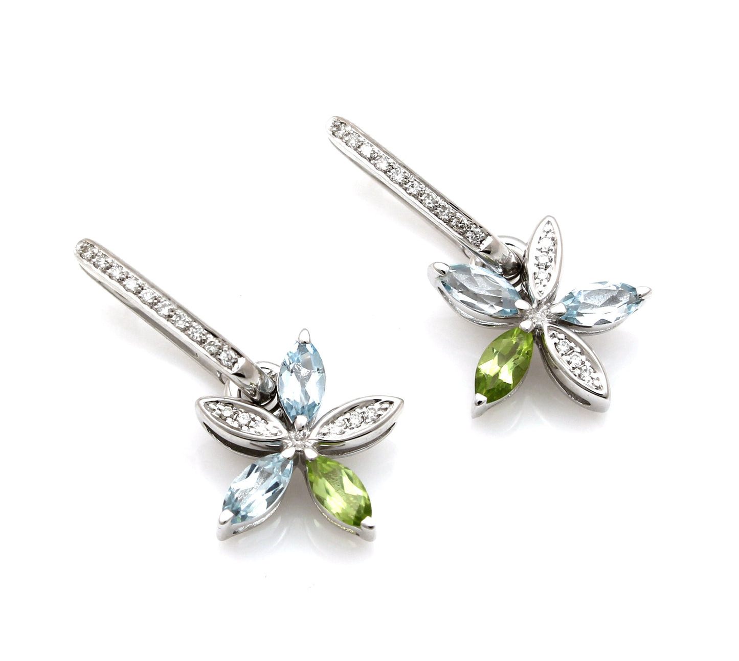 Flower Charm Earrings-jewelry-Cherie Dori-Sorrel Sky Gallery
