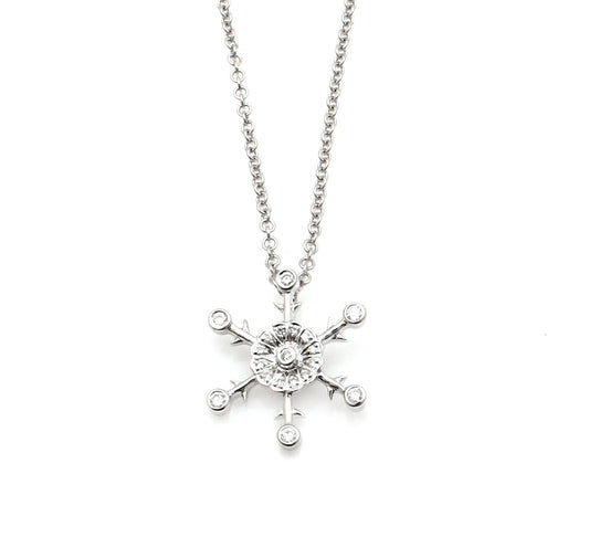 Mini Snowflake Pendant-jewelry-Cherie Dori-Sorrel Sky Gallery