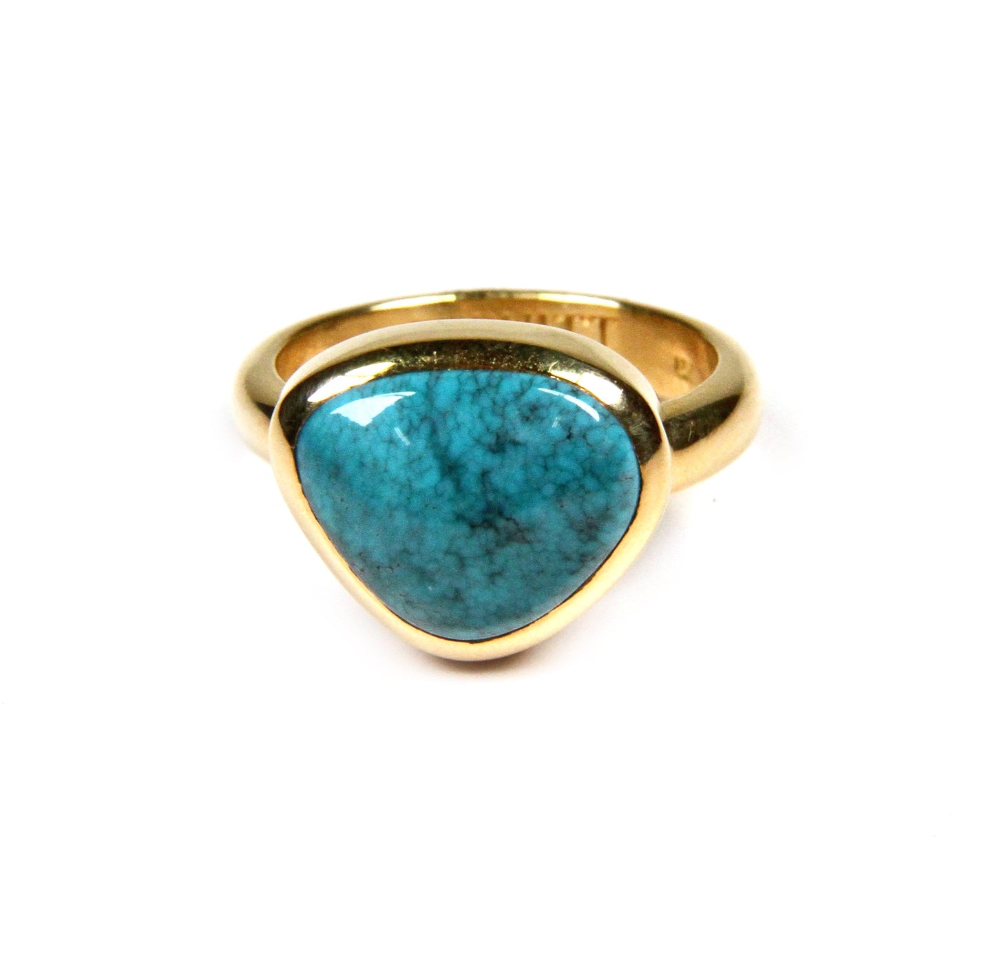 Natural Apache Turquoise Ring-Jewelry-Chris Pruitt-Sorrel Sky Gallery