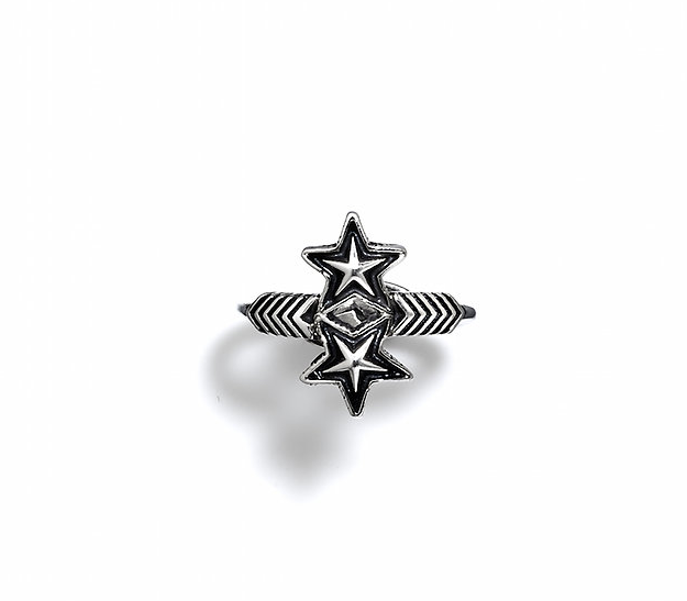 Double Arrow Double Small Star Ring – Sorrel Sky Gallery