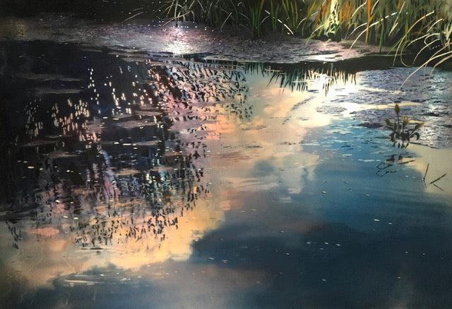 Evening Highlights-Painting-David Kessler-Sorrel Sky Gallery