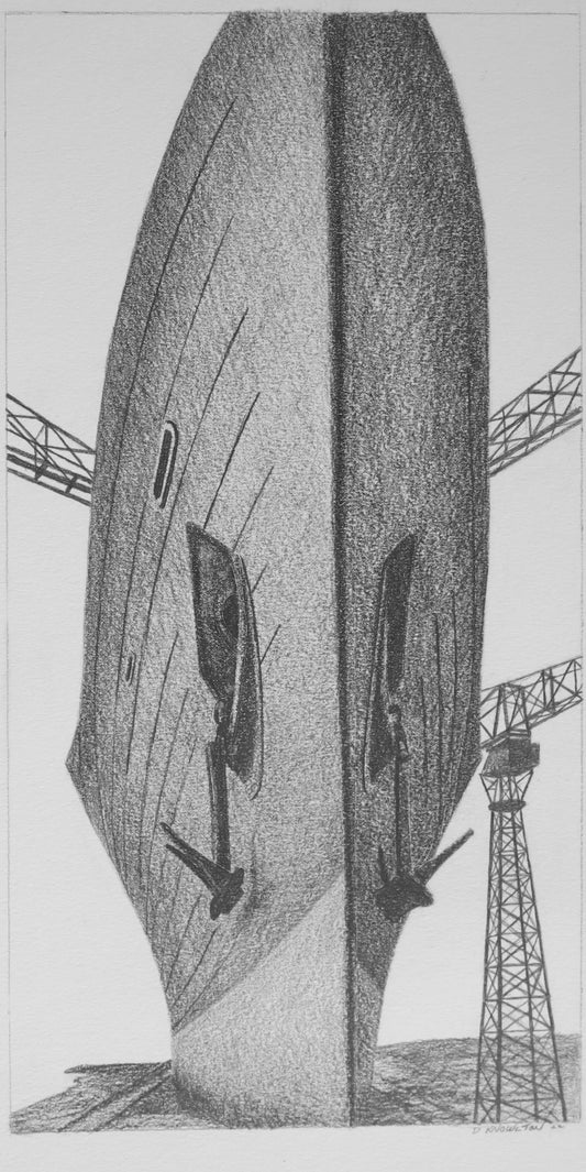 Study for Normandie-Drawing-David Knowlton-Sorrel Sky Gallery