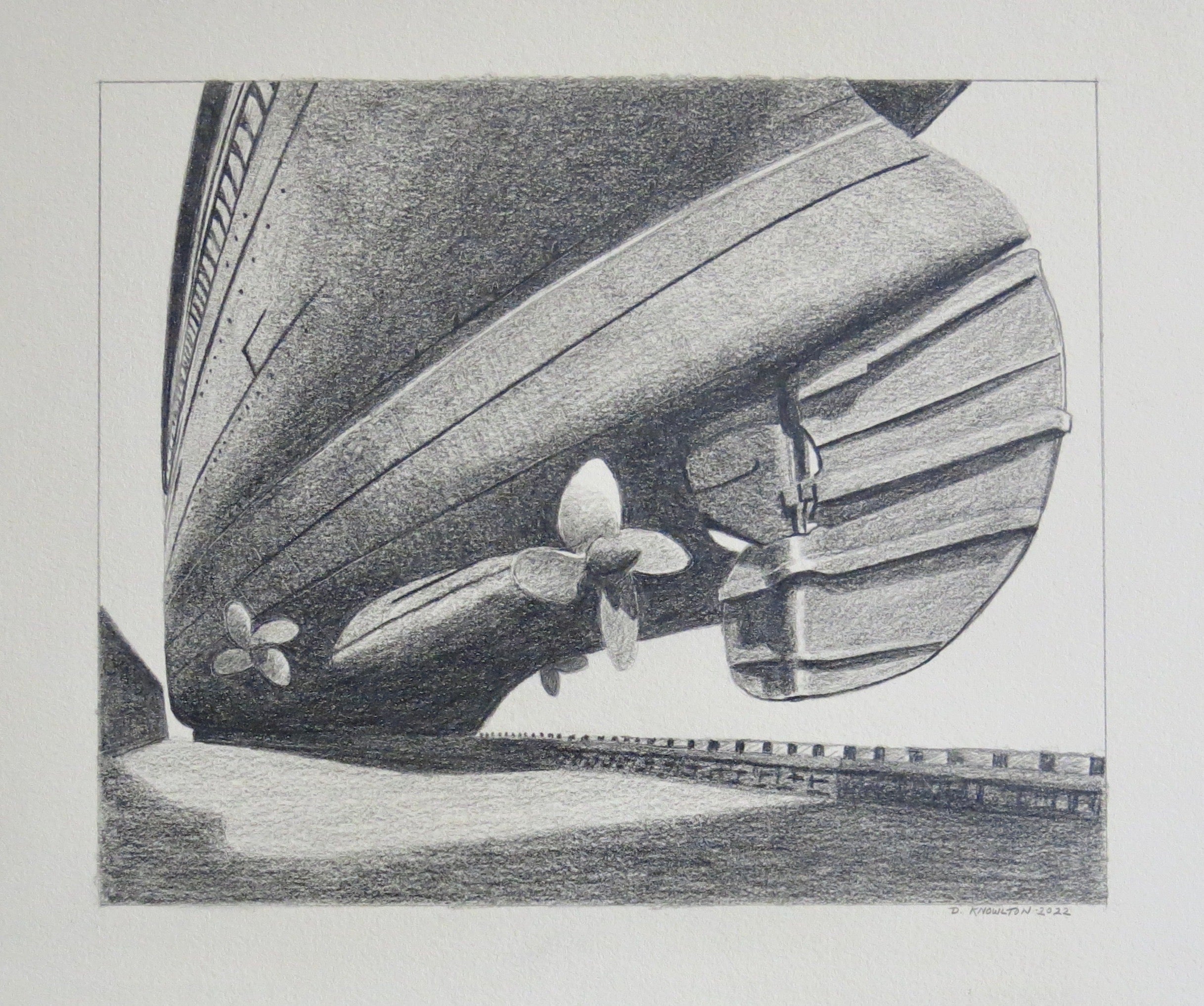 Study for Rudder | David Knowlton | Sorrel Sky | Ships | Boats – Sorrel ...