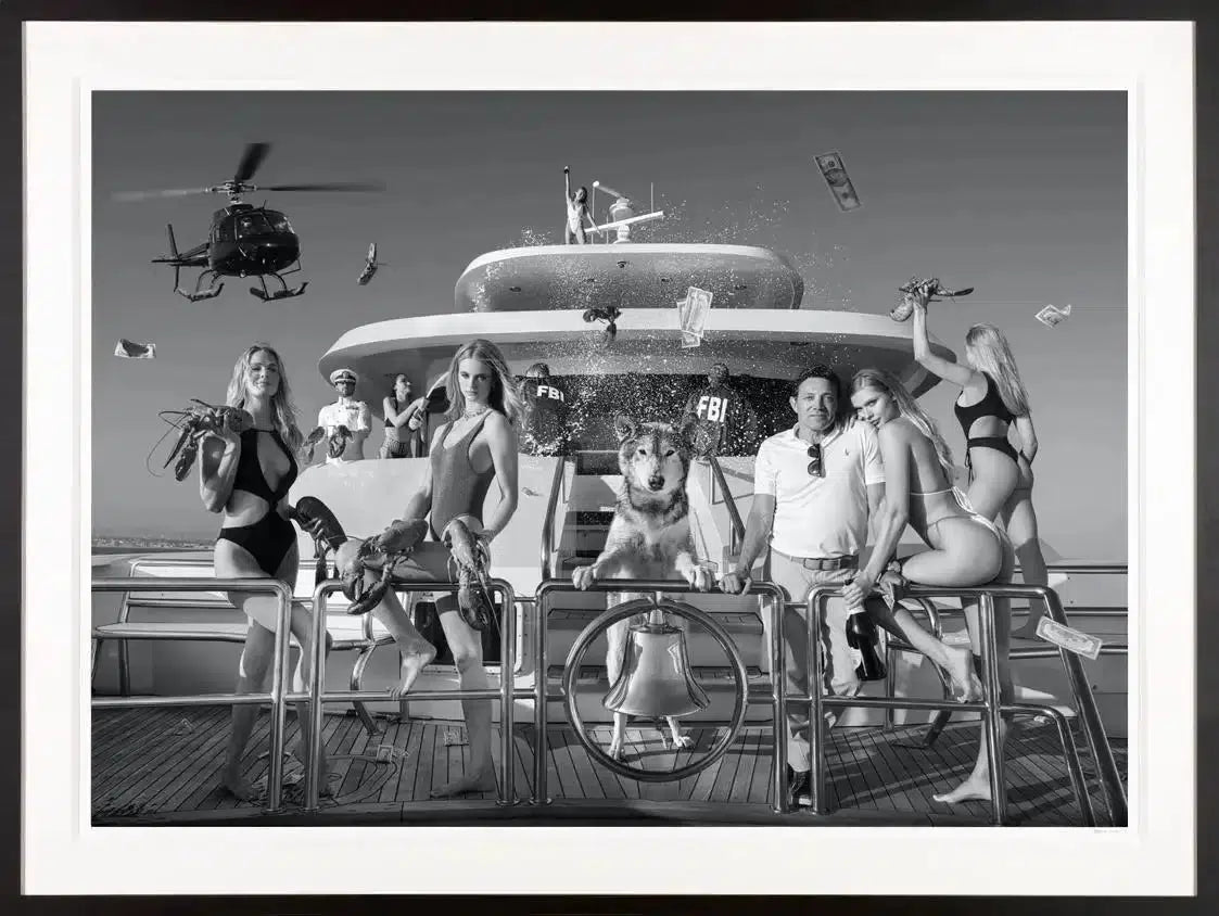 Get the F*** Off My Boat-Photographic Print-David Yarrow-Sorrel Sky Gallery