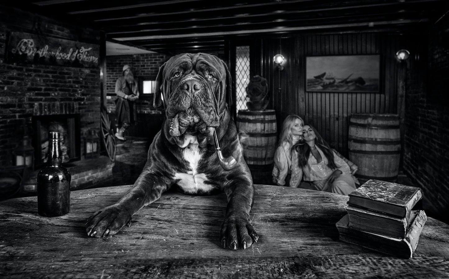 The Dogfather-Photographic Print-David Yarrow-Sorrel Sky Gallery