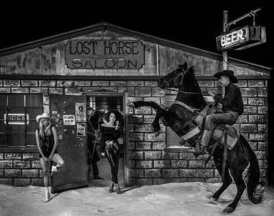 The Lost Horse Saloon-Photographic Print-David Yarrow-Sorrel Sky Gallery