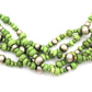 5 Strand Magnesite Necklace-Jewelry-Don Lucas-Sorrel Sky Gallery