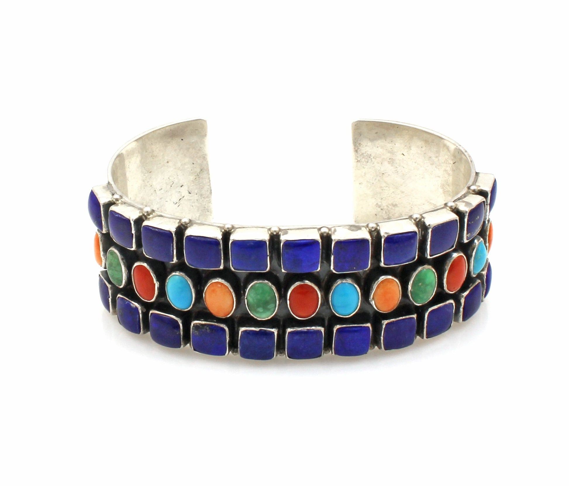 Multistone Cuff Bracelet-Jewelry-Don Lucas-Sorrel Sky Gallery
