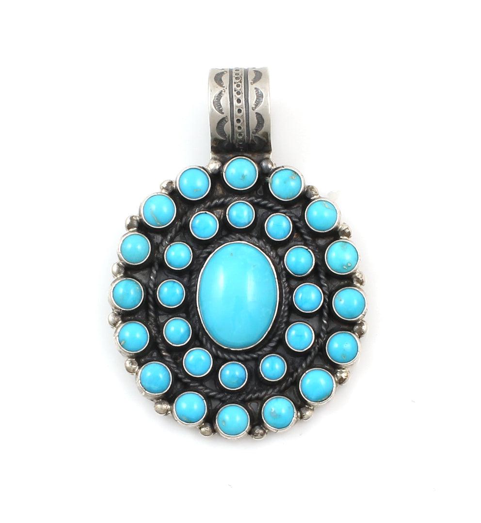 Turquoise Pendant-Jewelry-Don Lucas-Sorrel Sky Gallery