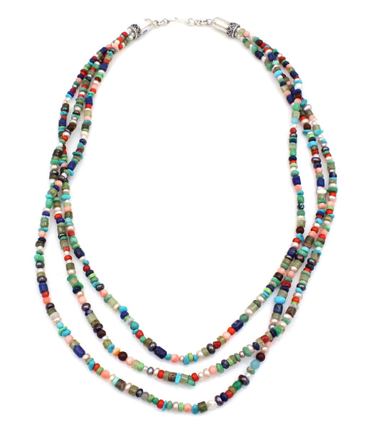 3 Strand Necklace-jewelry-Don Lucas-Sorrel Sky Gallery