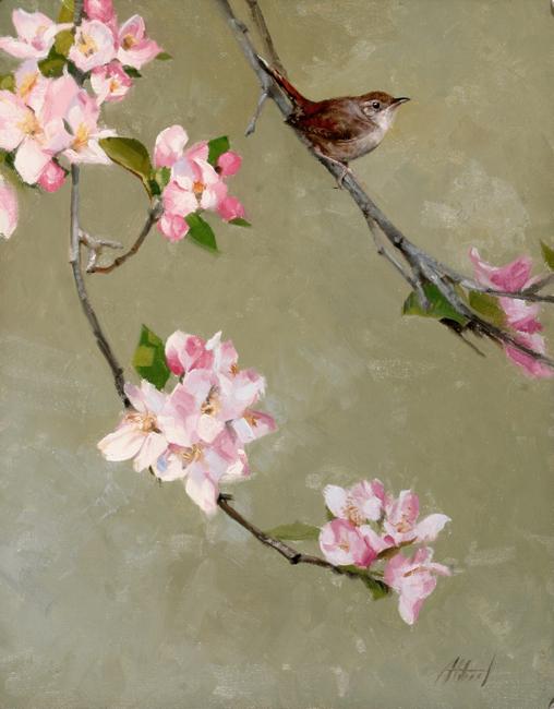 Spring Wren-Painting-Edward Aldrich-Sorrel Sky Gallery