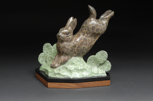 Bunny Hop-Sculpture-Gerald Balciar-Sorrel Sky Gallery
